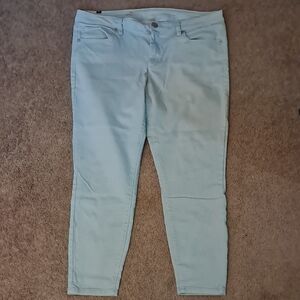 LAUREN CONRAD Women's Light Blue Skinny Jeans